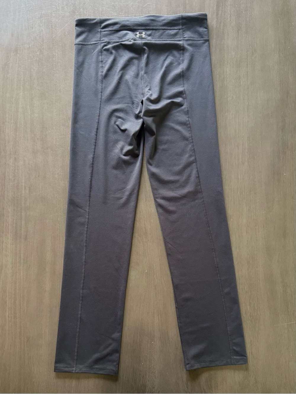 Under Armour Boot Cut Leggings Women’s Size Medium Compression Black - Picture 3 of 7